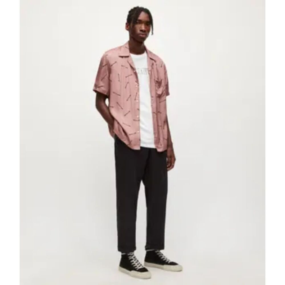 ALLSAINTS Men's Pointers Shirt (M) - Picture 2 of 14